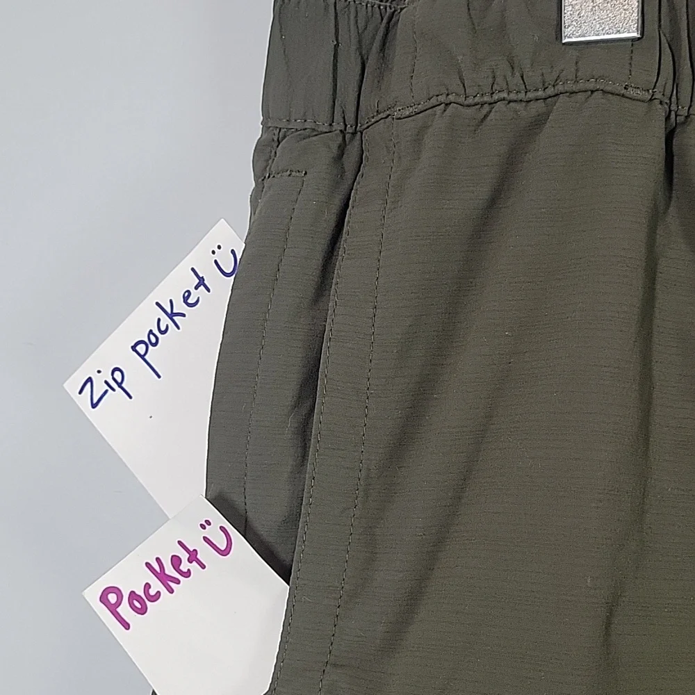 L.L. Bean Swim Trunks Lined Shorts size XL Men's  olive green